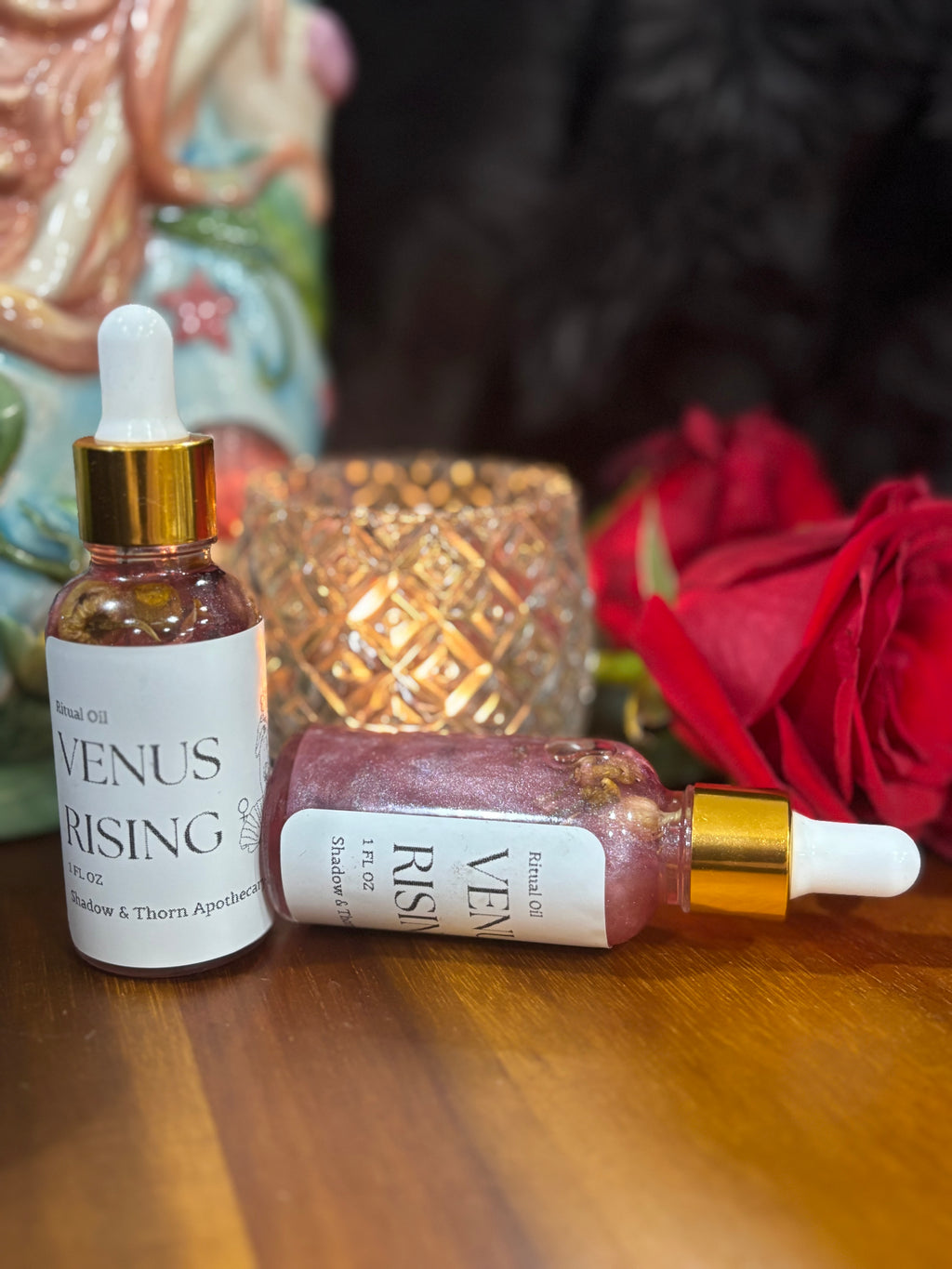 Venus Rising Ritual Oil | Aphrodite Devotional | Love, Beauty, Glamour