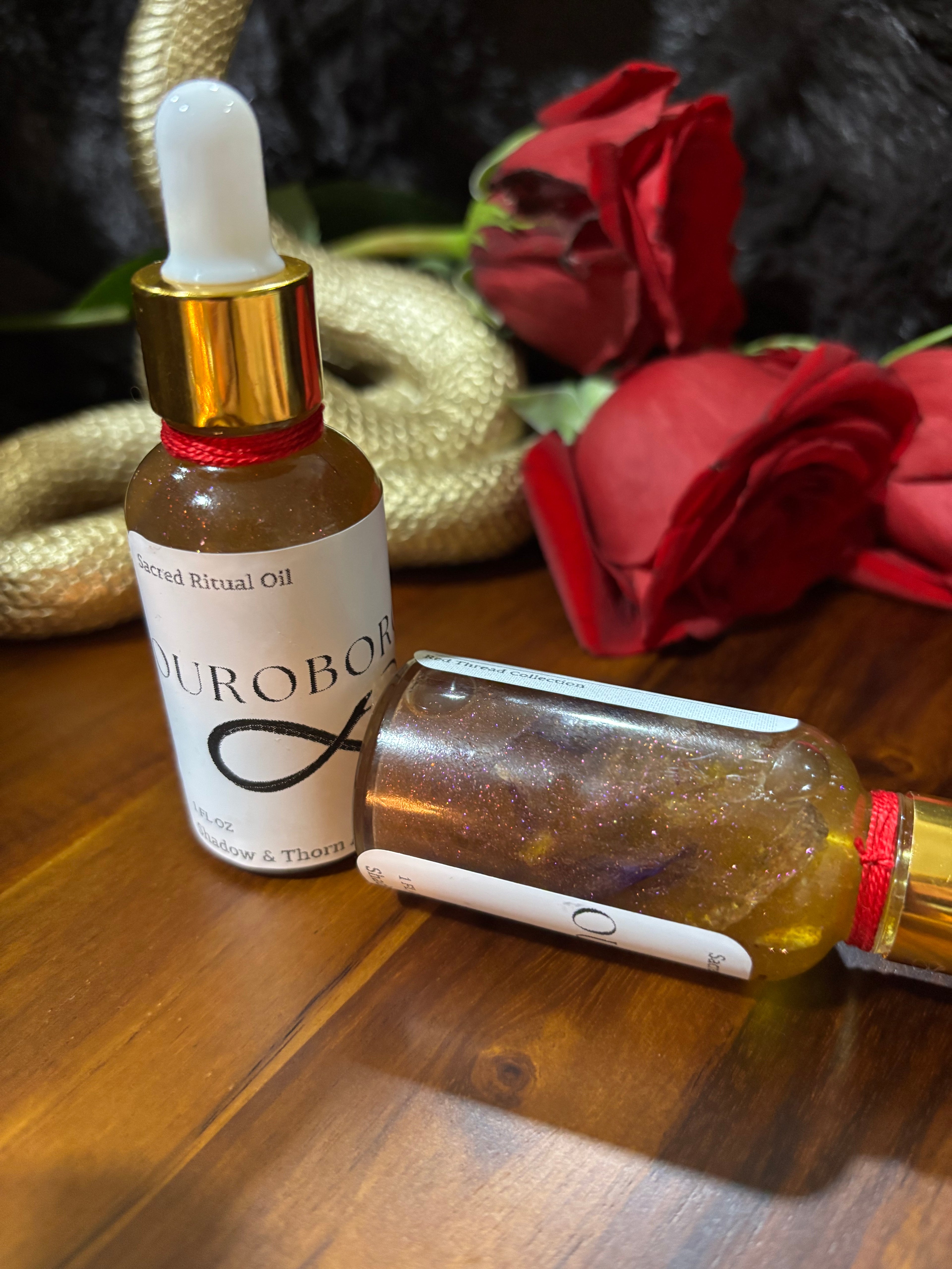 Ouroboros Sacred Ritual Oil | Rebirth, Transformation