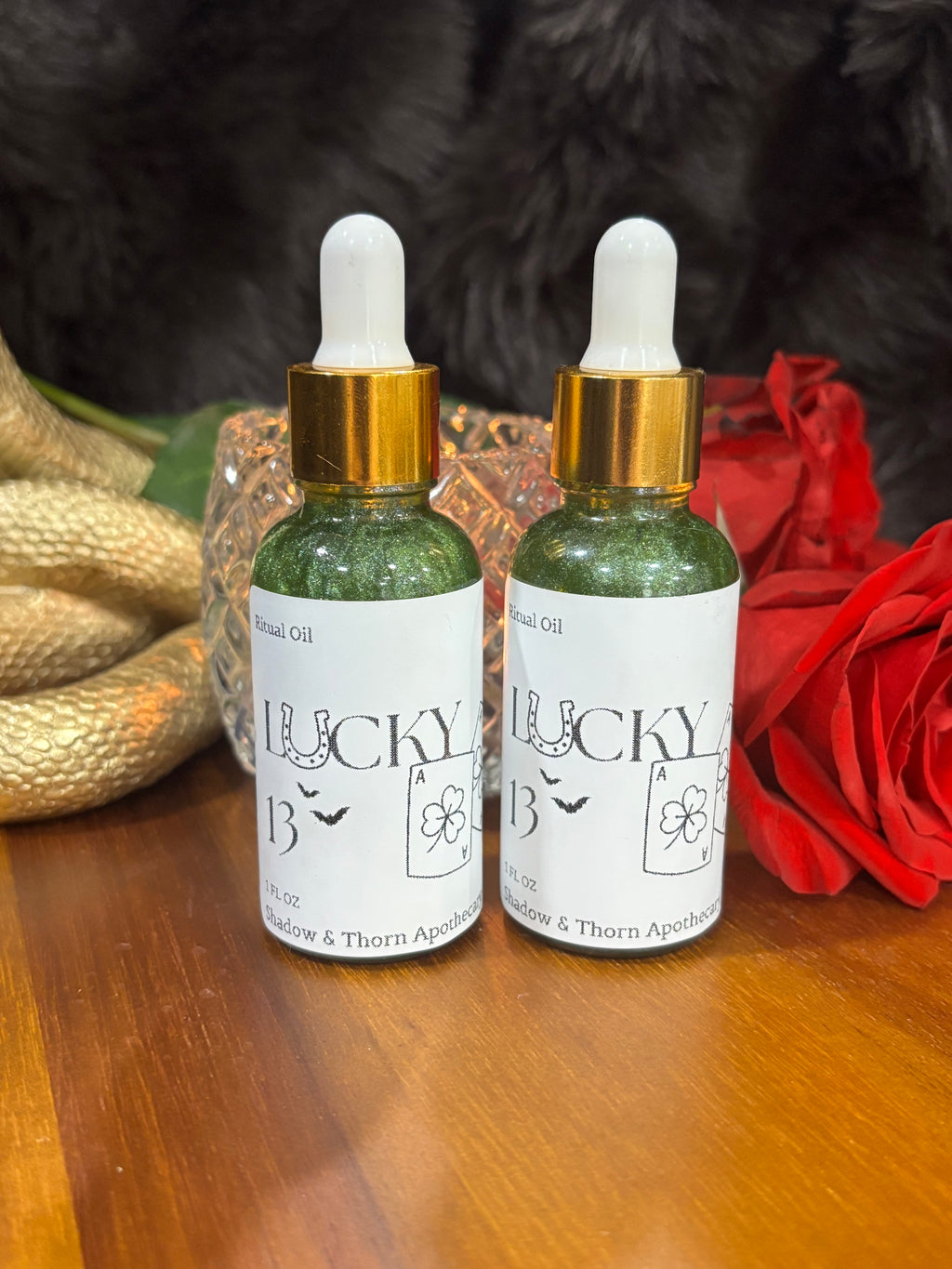 Lucky 13 Ritual Oil | Money Drawing, Abundance, Manifesting, Luck