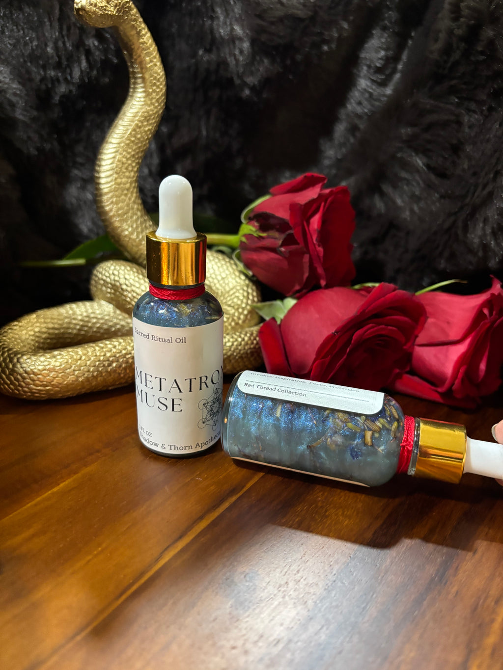 Metatron’s Muse Sacred Ritual Oil | Angelic Guidance | Clarity, Focus, Energy