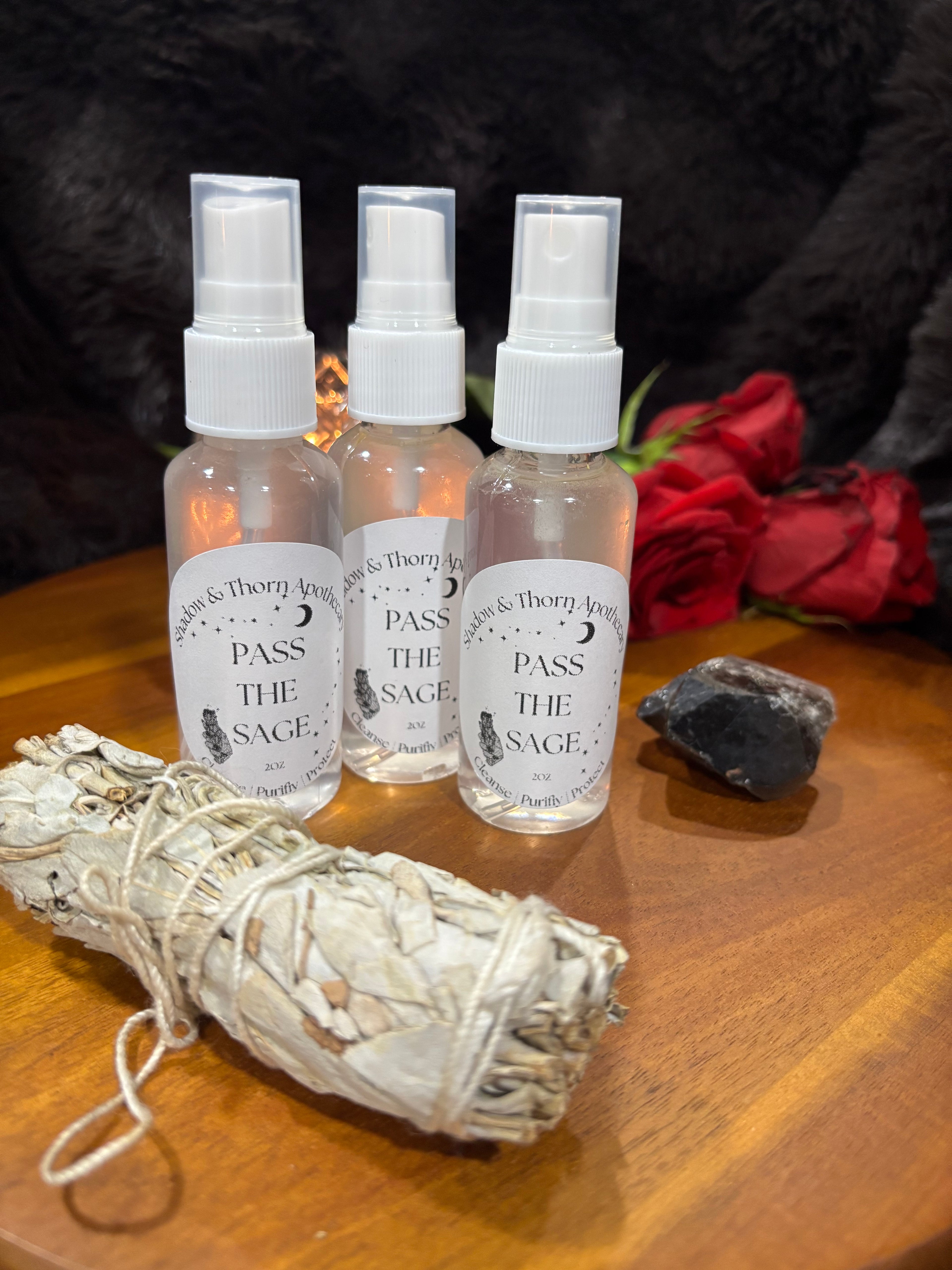 Pass the Sage | Cleansing Spray | Aura Mist | Smokeless Smudge