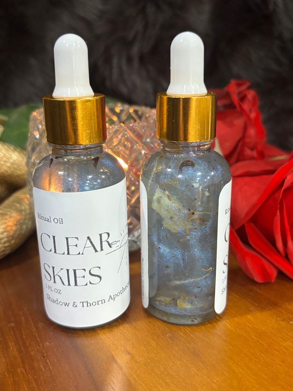 Clear Skies Ritual Oil | Road Opening, Obstacle Clearing, Manifesting