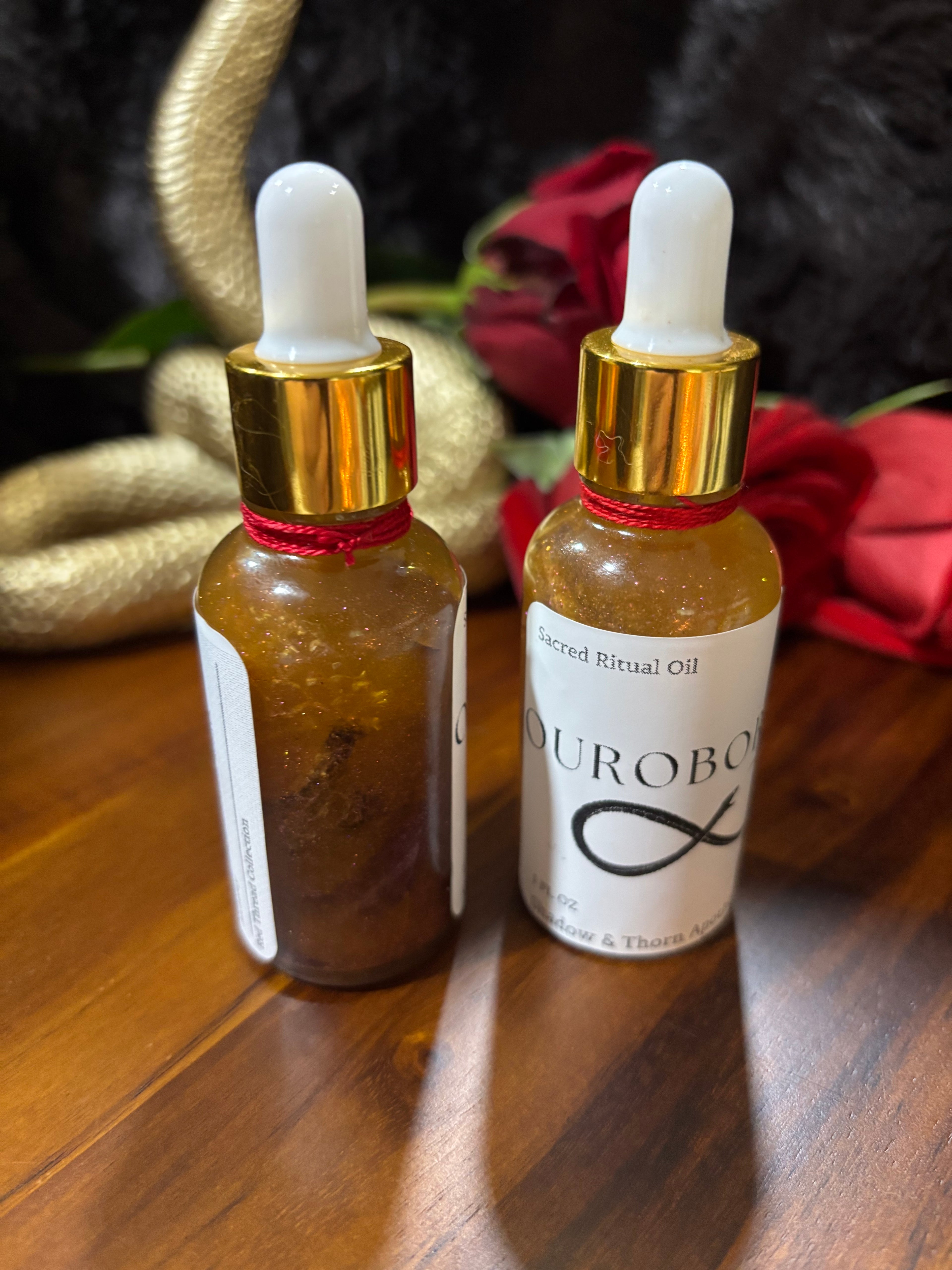 Ouroboros Sacred Ritual Oil | Rebirth, Transformation