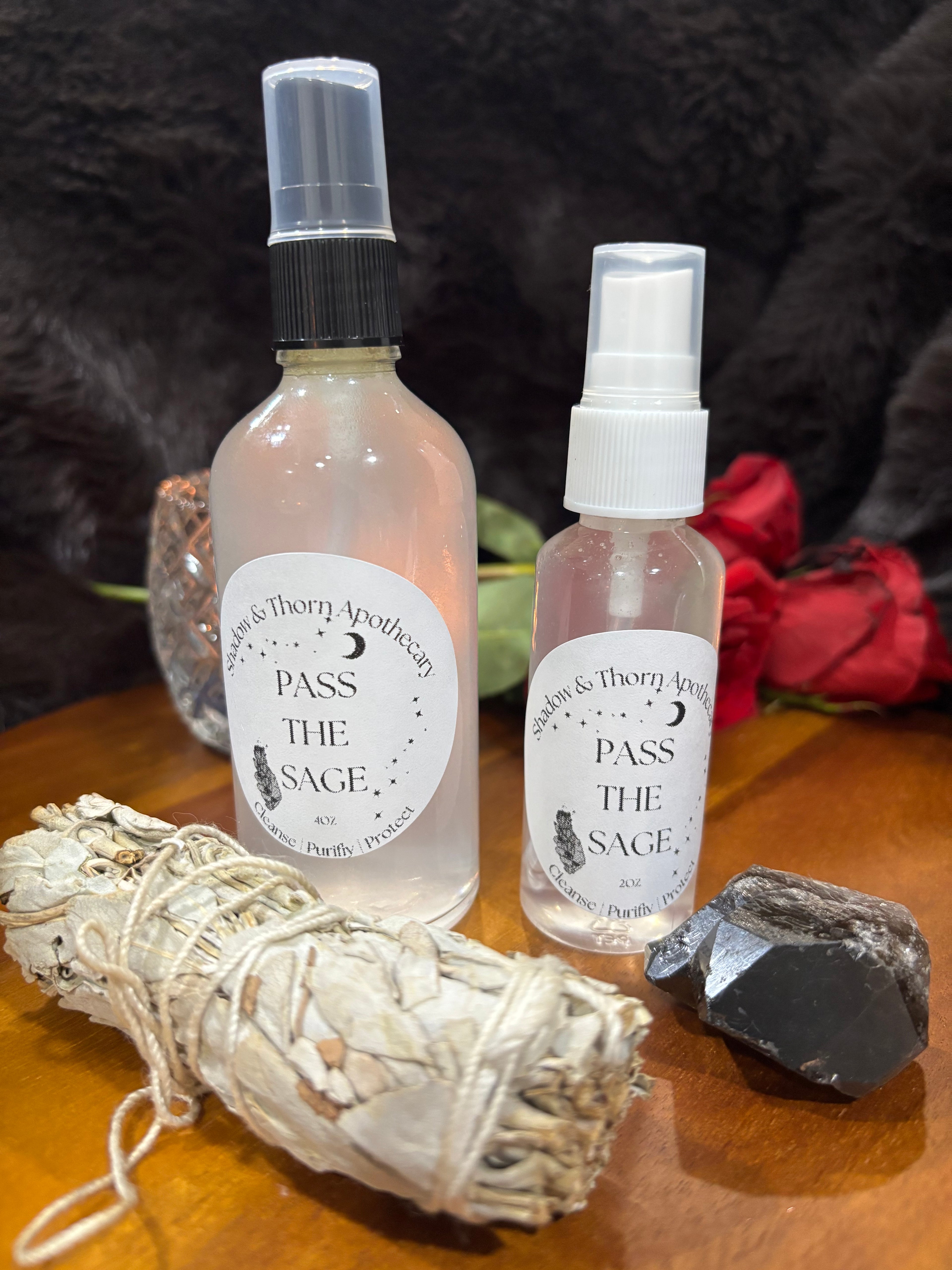 Pass the Sage | Cleansing Spray | Aura Mist | Smokeless Smudge