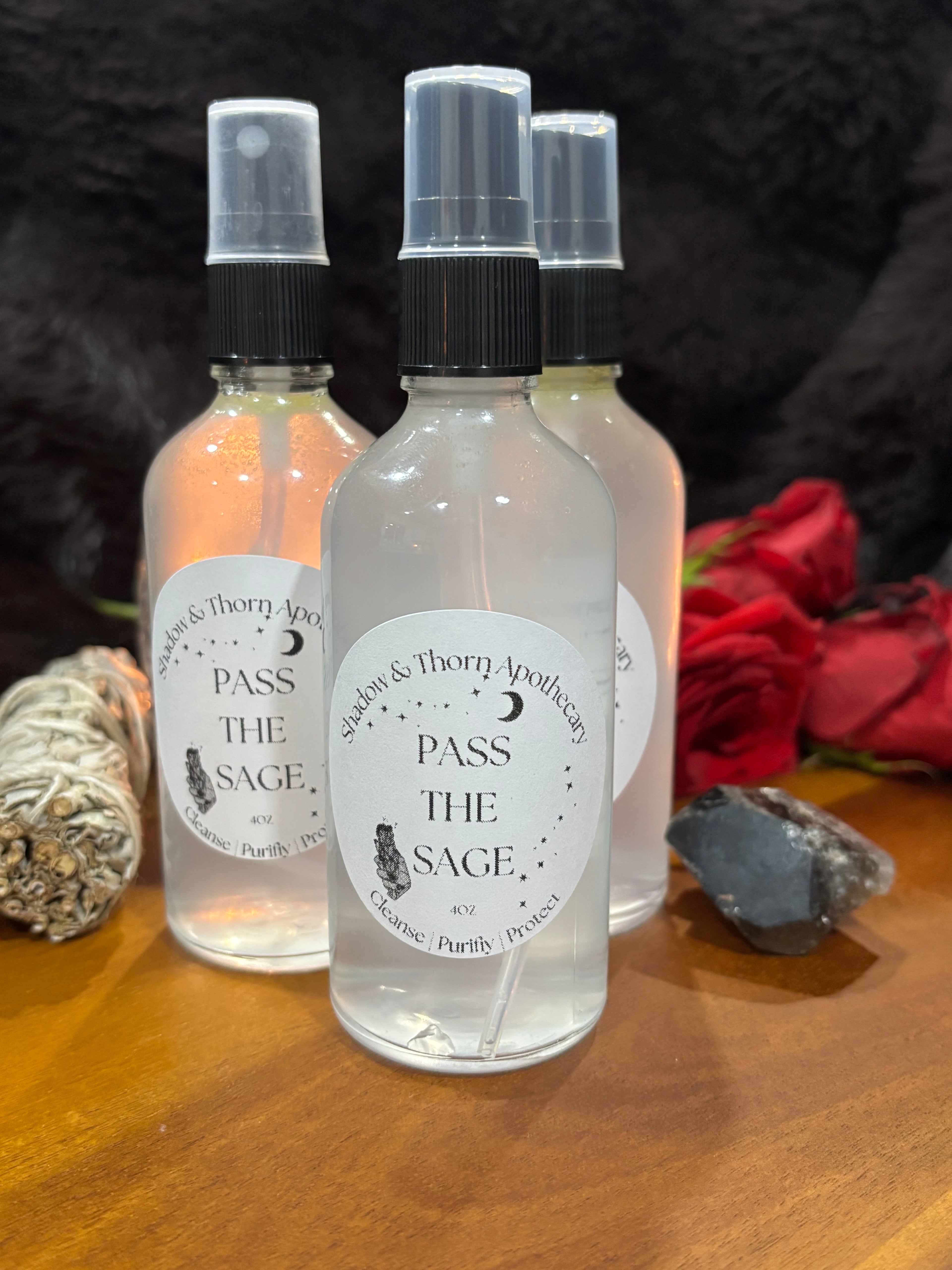 Pass the Sage | Cleansing Spray | Aura Mist | Smokeless Smudge