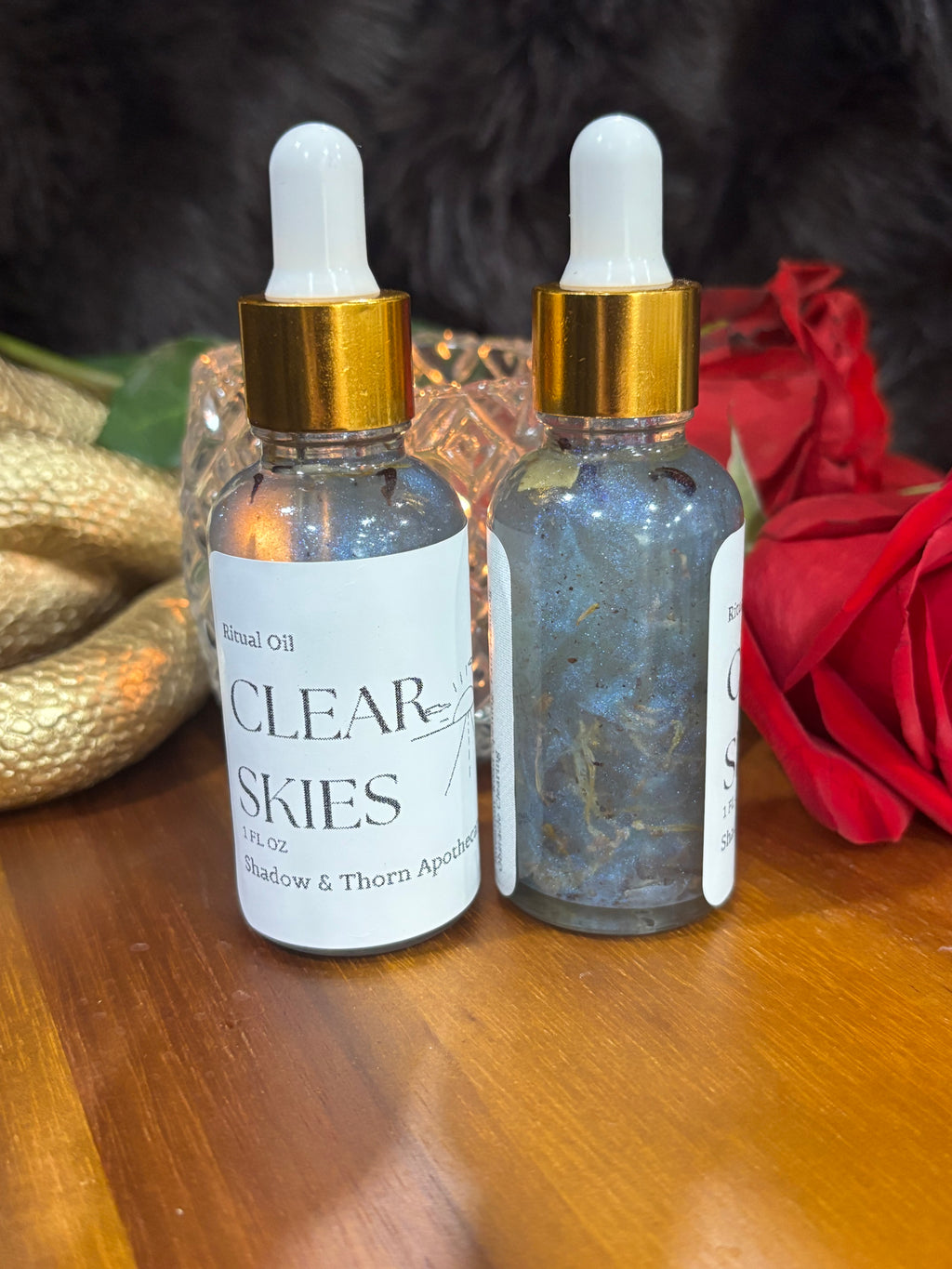 Clear Skies Ritual Oil | Road Opening, Obstacle Clearing, Manifesting