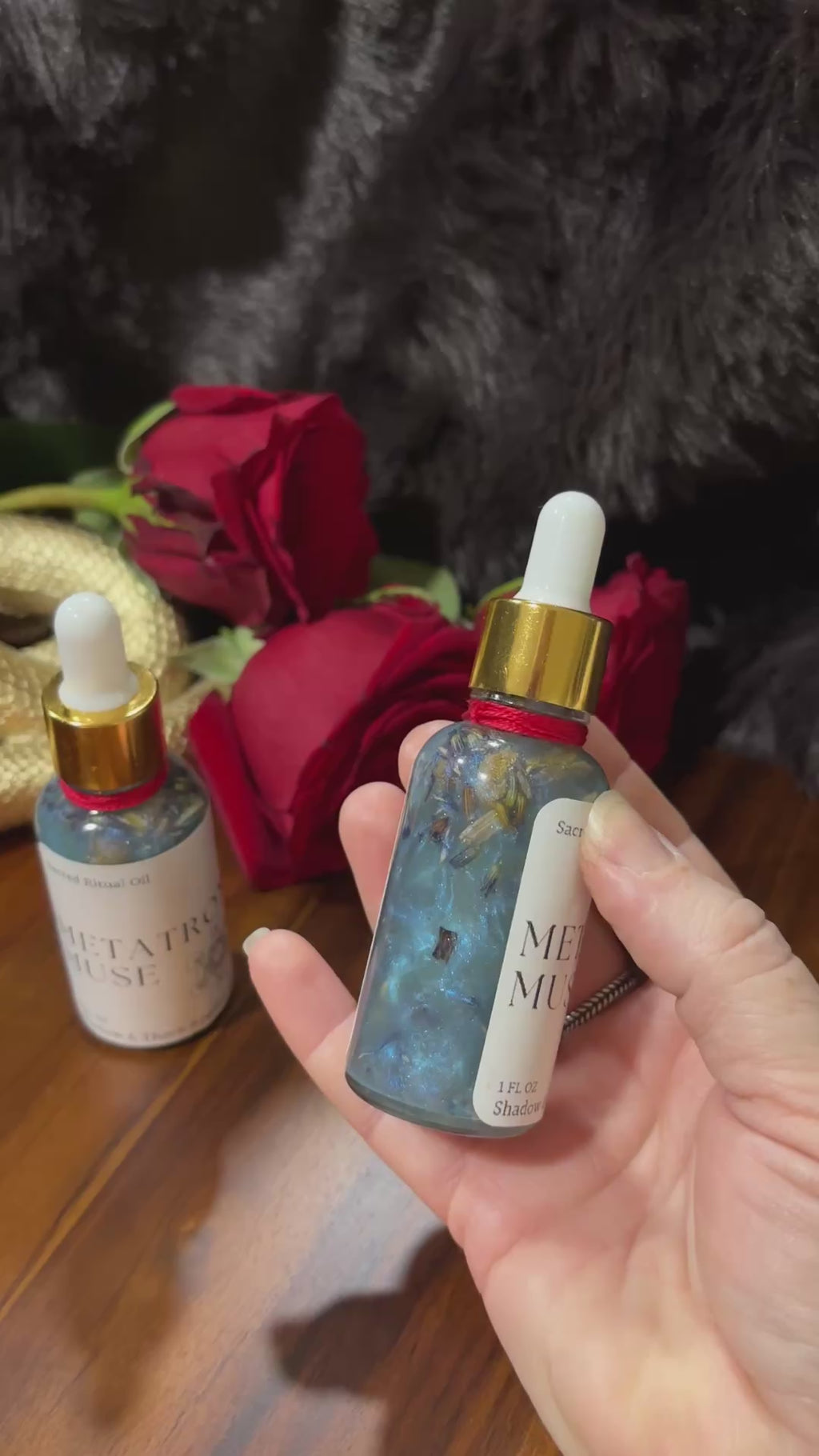 Metatron’s Muse Sacred Ritual Oil | Angelic Guidance | Clarity, Focus, Energy